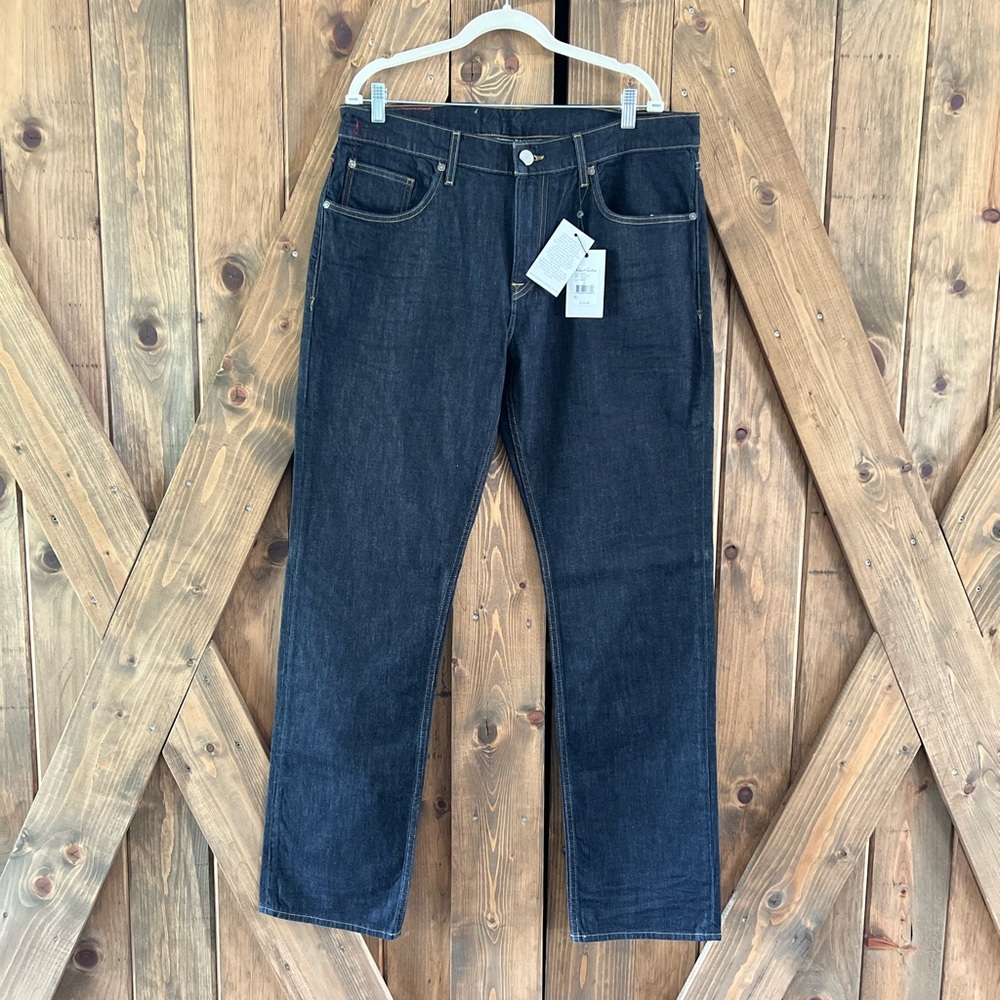 Men's Dark Blue Jeans Robert Graham Brand New Classic Yates